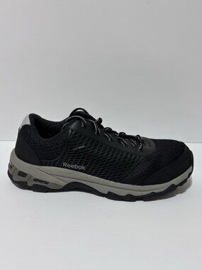 Reebok Work Men’s Heckler Composite Toe Sneakers Black, Size 10.5 Wide